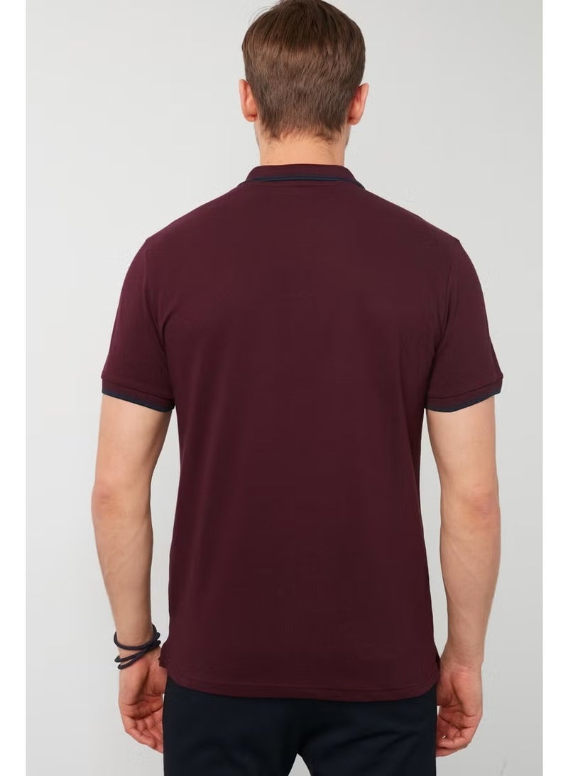 Buratti 100% Cotton Buttoned Polo T Shirt Men's POLO 5902118 - Image 3